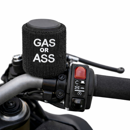 Brake reservoir sock gas - brake,